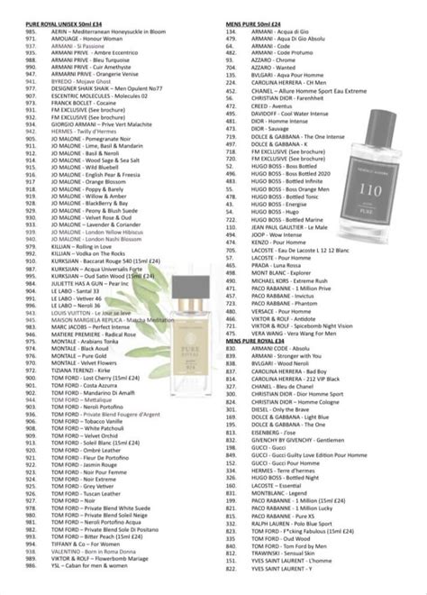 fm perfumes comparison names|fm perfume list 2023 uk.